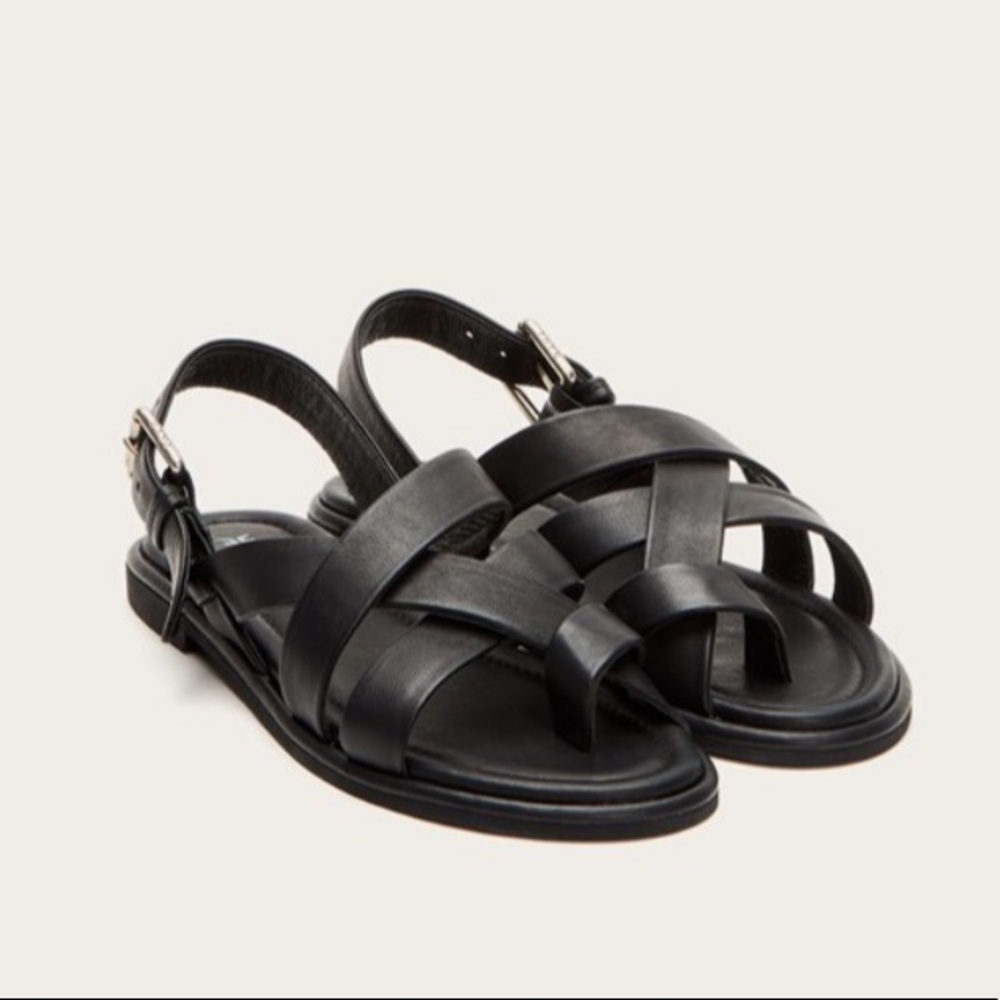 Frye Tait criss cross sandals